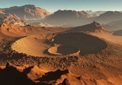 Mars se usmívá. ESA ukázala snímek smajlíku na planetě, může naznačovat život